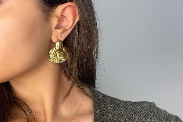 Golden Bloom Earrings