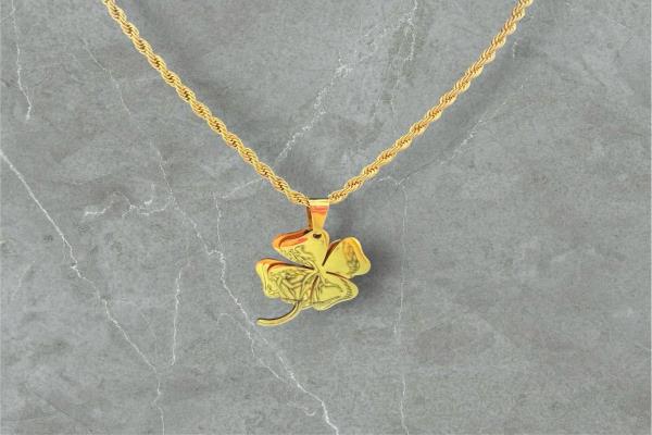 Clover Gold Necklace