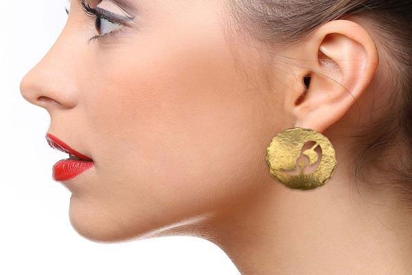 Arabic Letter Earings | Accessories 