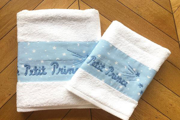 Petit Prince Set Of Two Towels | Accessories for Babies