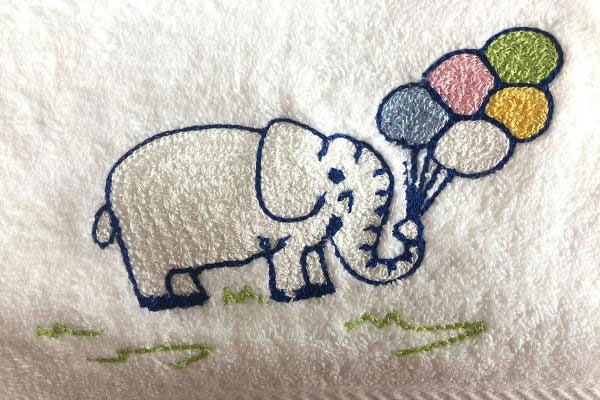 Elephant Set Of 2 Towels | Accessories for Babies