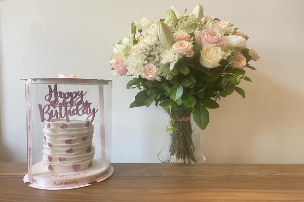 Cake and Posy Bundle