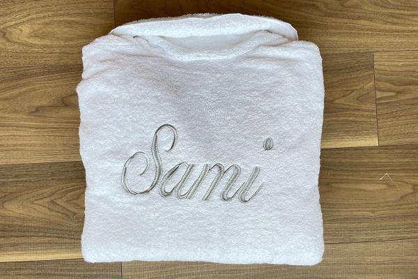 Men Bathrobe With Customized Name