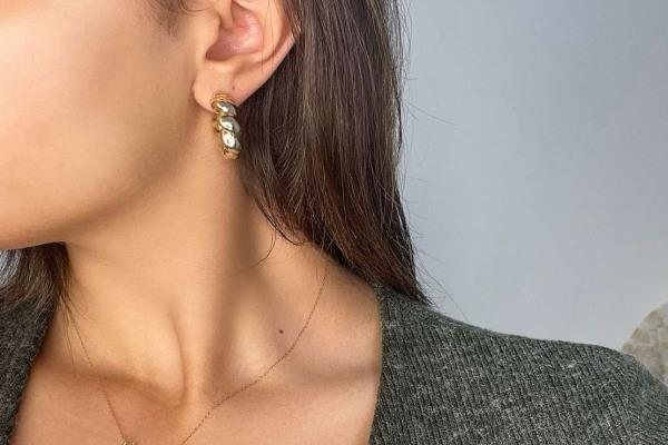 Golden Rope Earrings