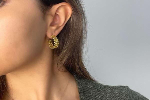Open Hoop Earrings