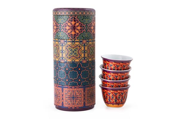 Vegabonde Tin box-4 Cups| Giftonclick
