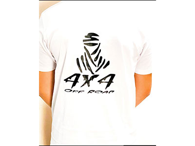 4x4 Off-Road White T-shirt