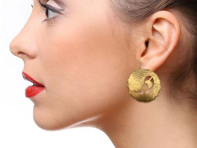 Arabic Letter Earings | Accessories 