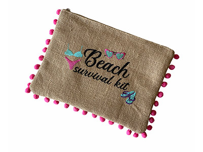 Beach Survival Kit Pouch