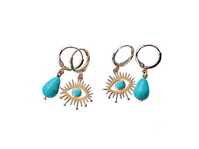 Evil Eye Earrings | Birthday Present