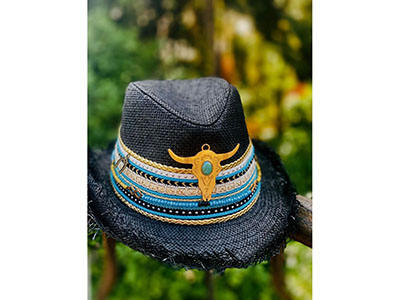 Bull Straw Hat