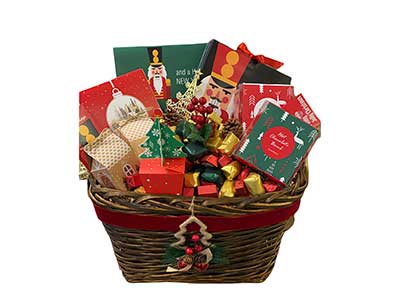 Christmas Joy Big Chocolate Basket 