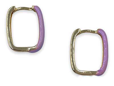 Rectangukar Colored Hoops | Birthday Present