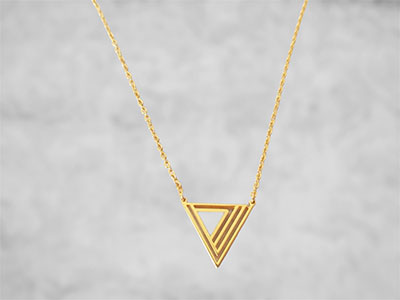 Geometric Rhythm Necklace V