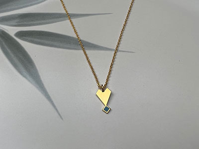 Geometric Rhythm Necklace I