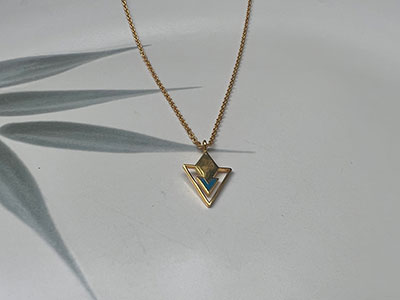 Geometric Rhythm Necklace I