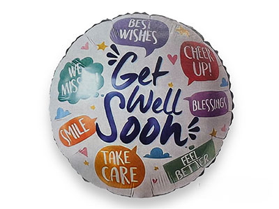 Get Well Soon Helium Balloon|Get Well Soon