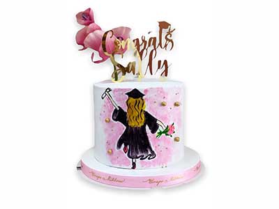 Graduating Girl Cake| Giftonclick