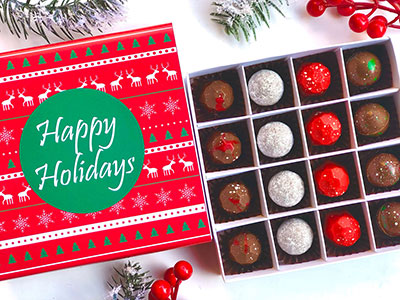 Christmas Holiday Chocolate Box|Giftonclick
