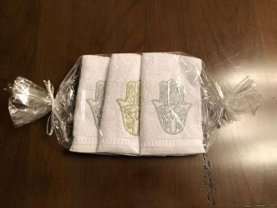 Hand Of Fatima Set Of 3 Towels | Engagement present