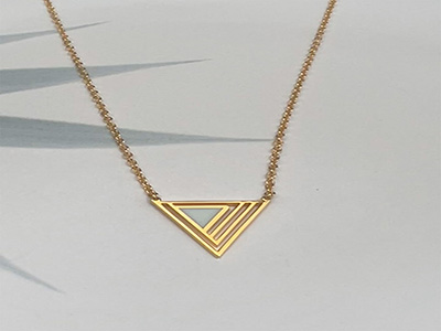 Geometric Rhythm Necklace V