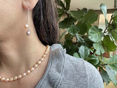Pearl Earrings | Mother