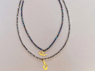 Arabic Letter Necklace | Accessories 