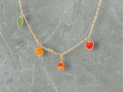 Charm Gold Necklace
