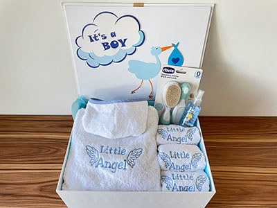 Angel Boy Bath Hamper|Giftonclick