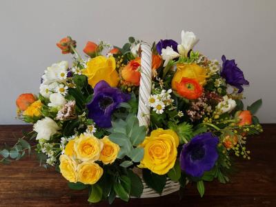 Petals In Harmony Basket