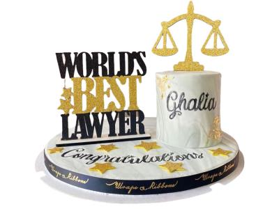 Lawyer Graduation Cake| Giftonclick