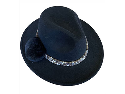 Black Velvet Hat|Birthday