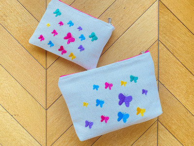 Butterfly Pouches Set|Summer Essentials