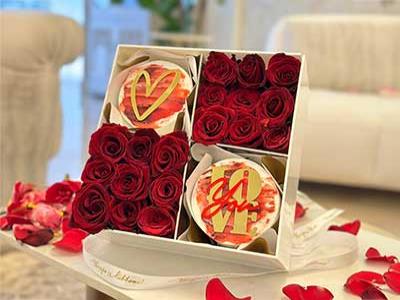 Cake N Roses Gift Box