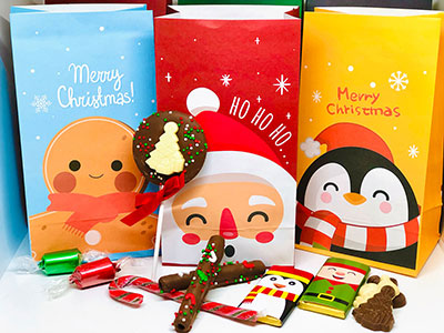 Christmas Treats Paper Bag|Giftonclick