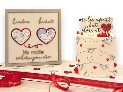 Miles Apart Cake Gift Pack