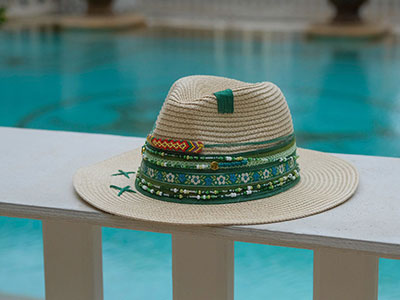Shamrock Straw Hat|Women Accessories