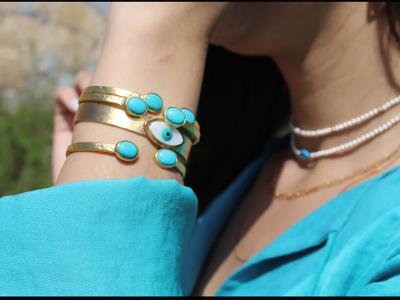Eye Turquoise Bracelet| Giftonclick