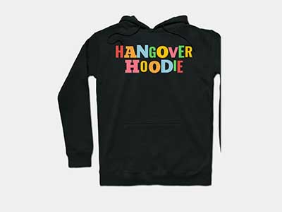 Hangover Black Hoodie