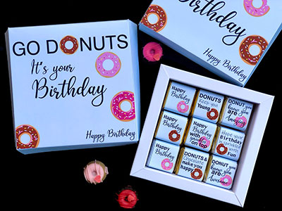 Go Donuts Choco Box|Giftonclick