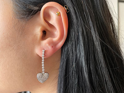 Heart Earrings| Giftonclick