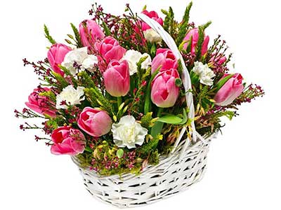 Tulips Basket | Home Decoration