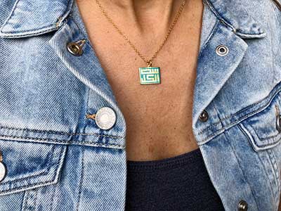 Set El Kel Gold Plated Necklace