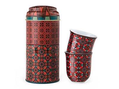 Tin Box Kalea- 2cups | Giftonclick