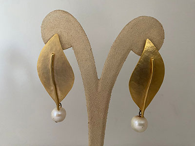 Leaf & Loulou Earrings|Giftonclick