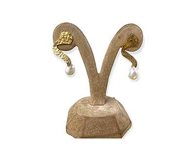 Arabic Letters Earring with Loulou