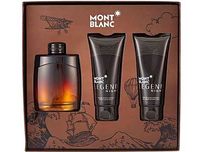 Mont Blanc Legend Night perfume gift set For Him