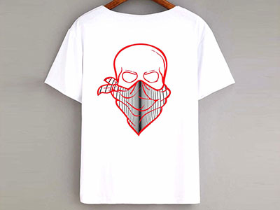 Red Skull T-shirt|Giftonclick