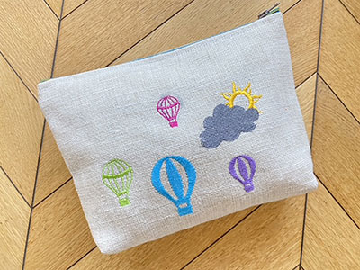 Hot Air Balloon Pouch|Summer Essentials