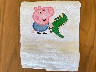 Peppa pig online bath towel